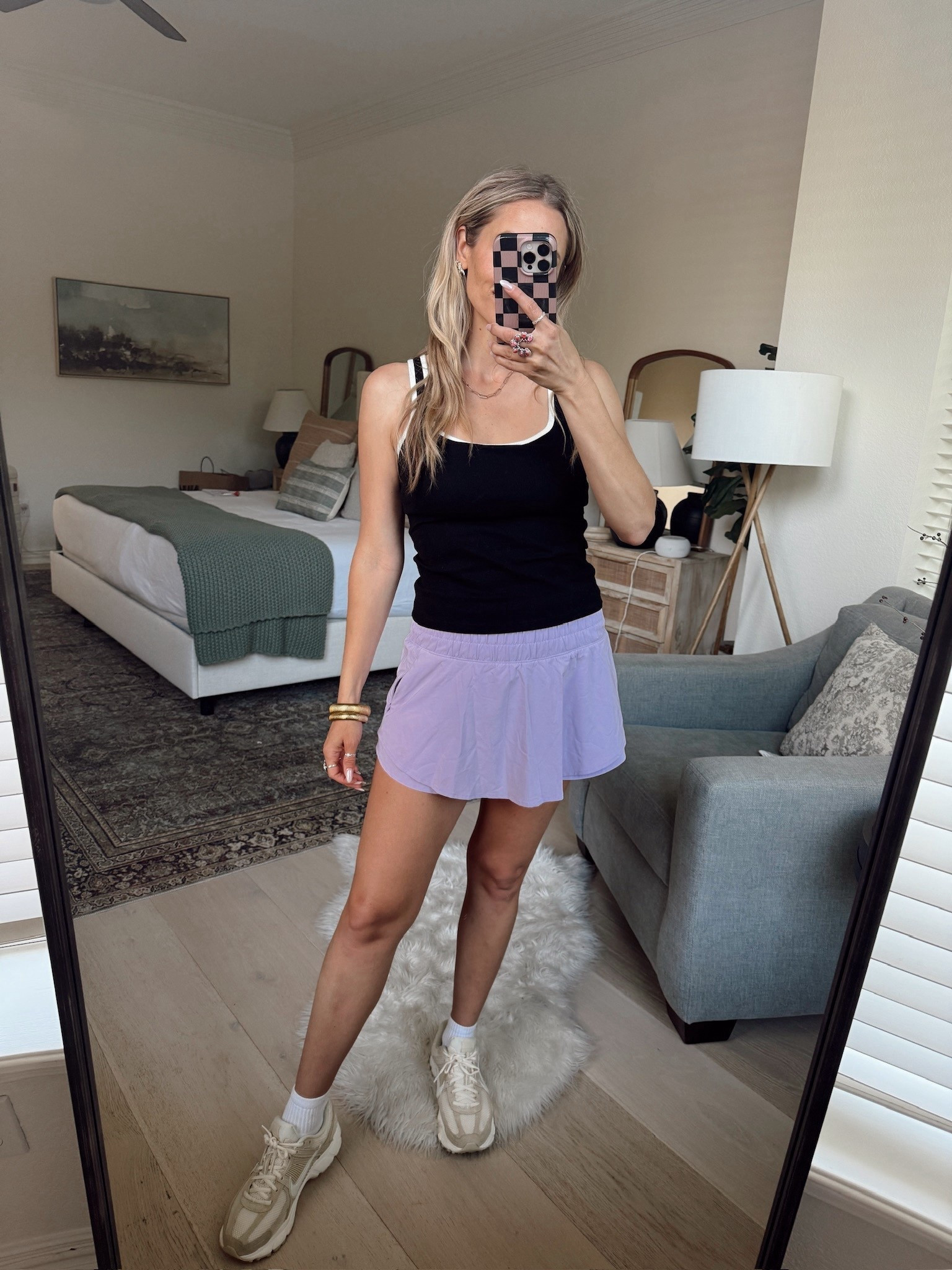 The only skort I have in 3 colors. Amazon win!!!! 

Wearing size s / my tts 

5’5” | 120 lbs | size 4

#LTKShoeCrush #LTKActive #LTKStyleTip