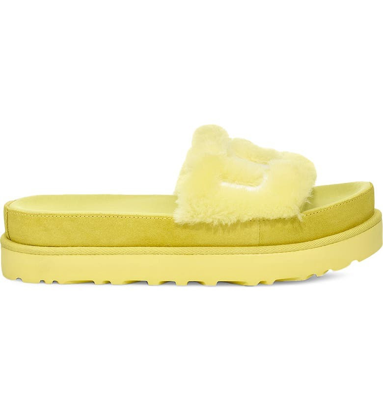 Laton Genuine Shearling Sandal | Nordstrom
