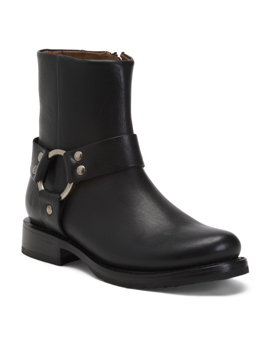 Leather Veronica Harness Booties | TJ Maxx