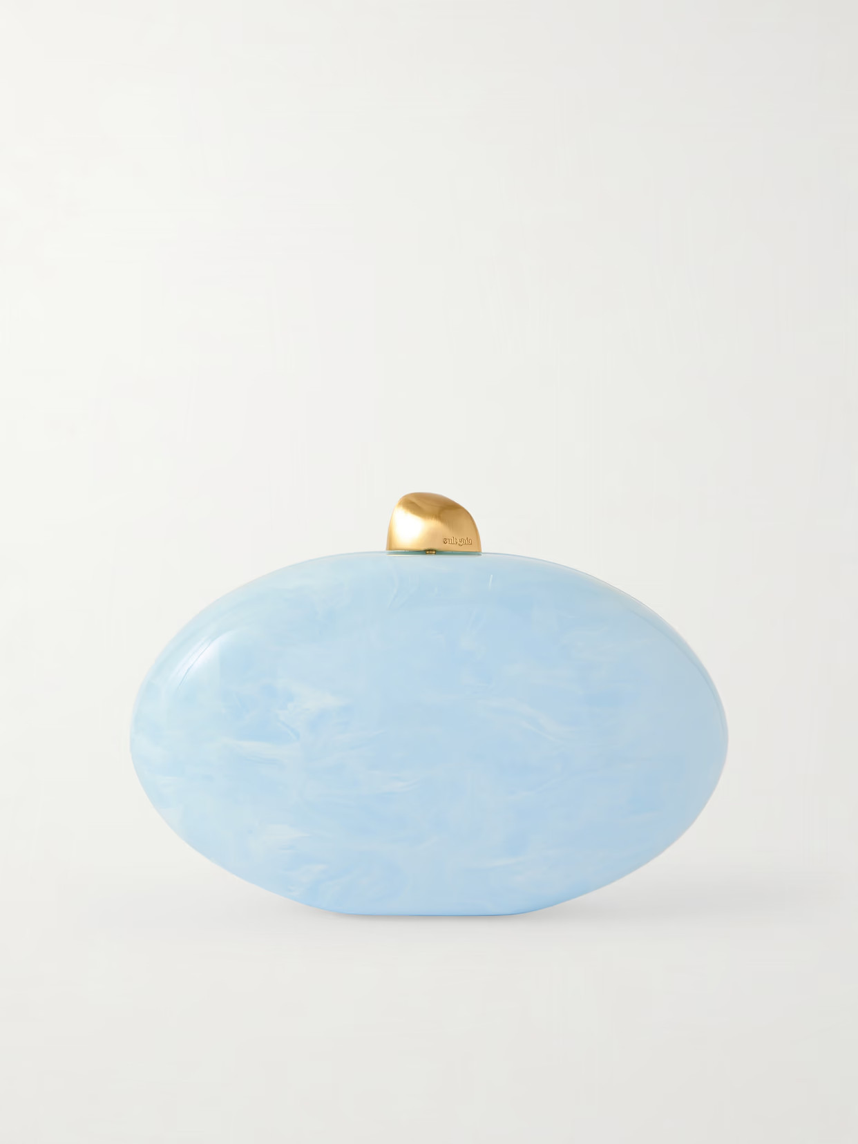 Cult Gaia - Eviana Marbled Acrylic Clutch - Blue | NET-A-PORTER (US)