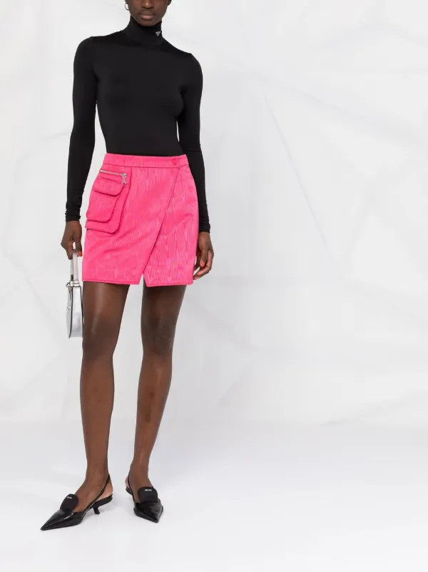 Prada triangle-logo Turtle Neck Top - Farfetch | Farfetch Global