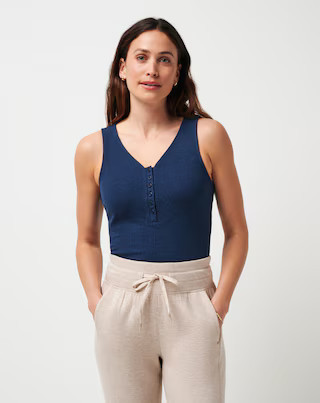 CLOUD RIB SUNSHINE TANK | TravisMathew