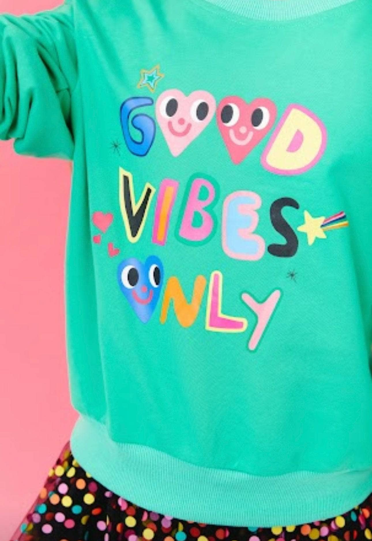 Good Vibes Only Sweatshirt | Lola + The Boys