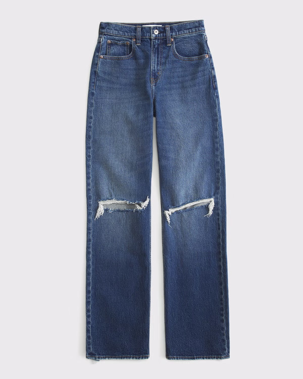 High Rise 90s Relaxed Jean | Abercrombie & Fitch (US)