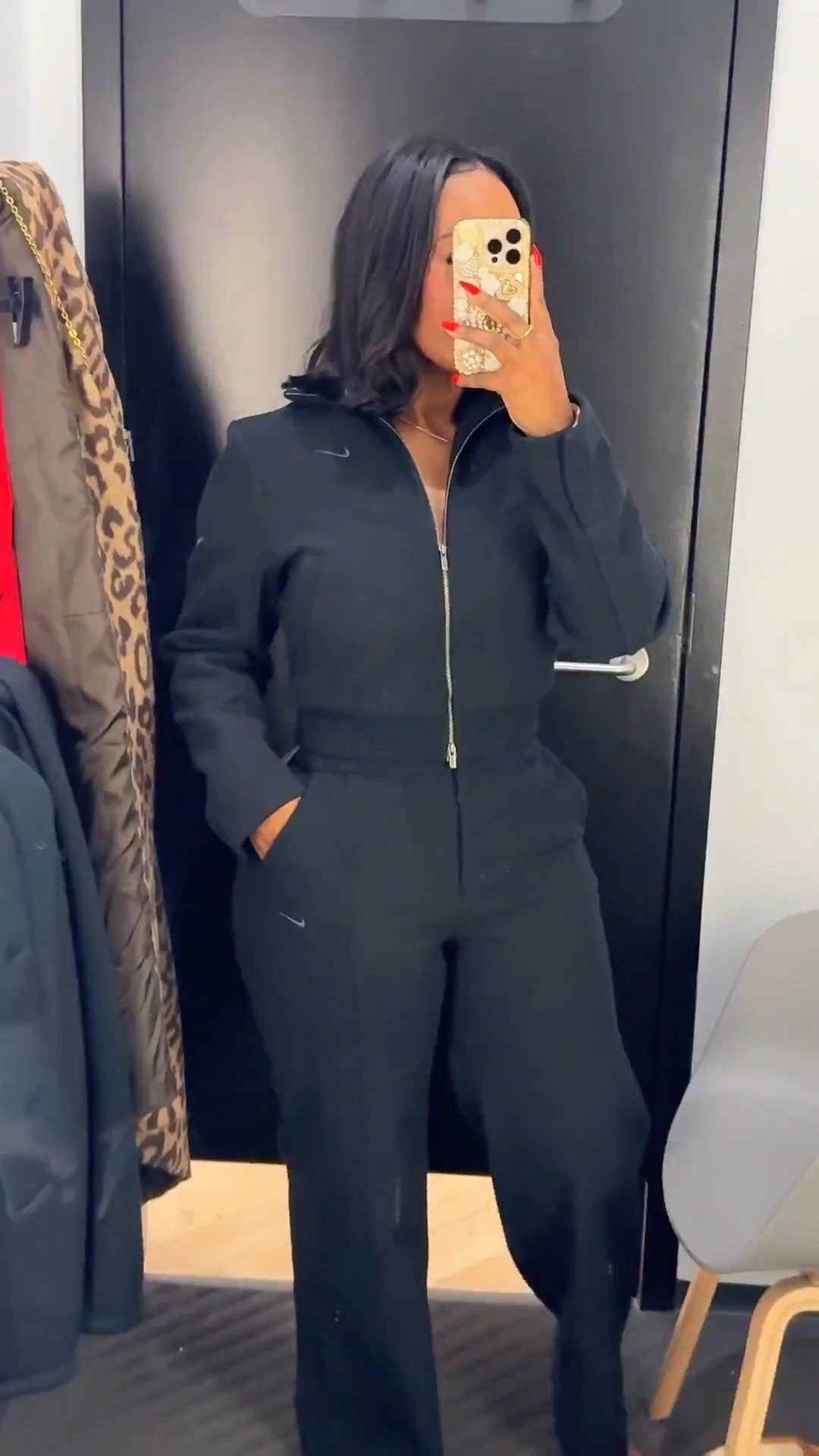 The perfect time to grab this luxe, tailored Nike set 🤍✨ The fabric feels soft, deluxe, and lightweight that elevated kind of comfy that you can dress down with sneakers for a chill day or dress up with heels for a clean, polished look, you could even wear the ivory set with a cute bag and heels for a festive holiday party. It moves beautifully and looks effortlessly put together.

✨For sizing: I’m in the Medium jacket and Small trouser pants, I would stick with normal sizing (Medium) for me on the pants 

#LTKPetite #LTKSaleAlert #LTKActive