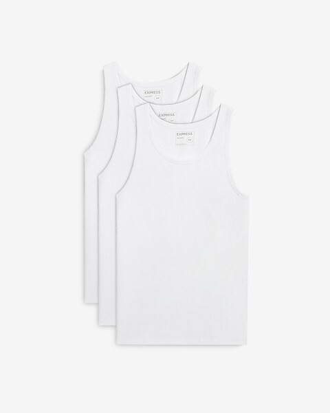 3 Pack Crew Neck Tanks | Express
