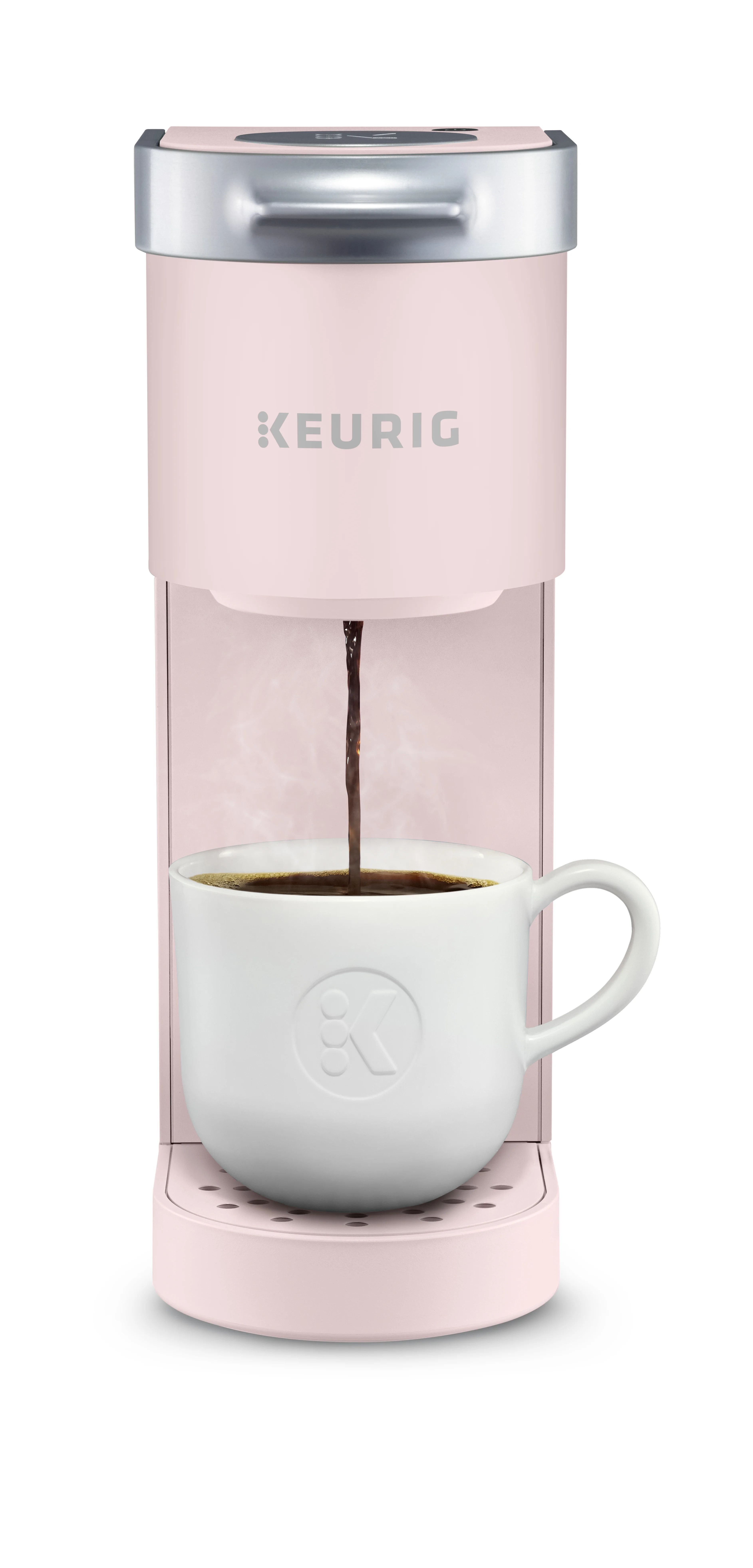 Keurig K-Mini Single Serve K-Cup Pod Coffee Maker, Dusty Rose | Walmart (US)