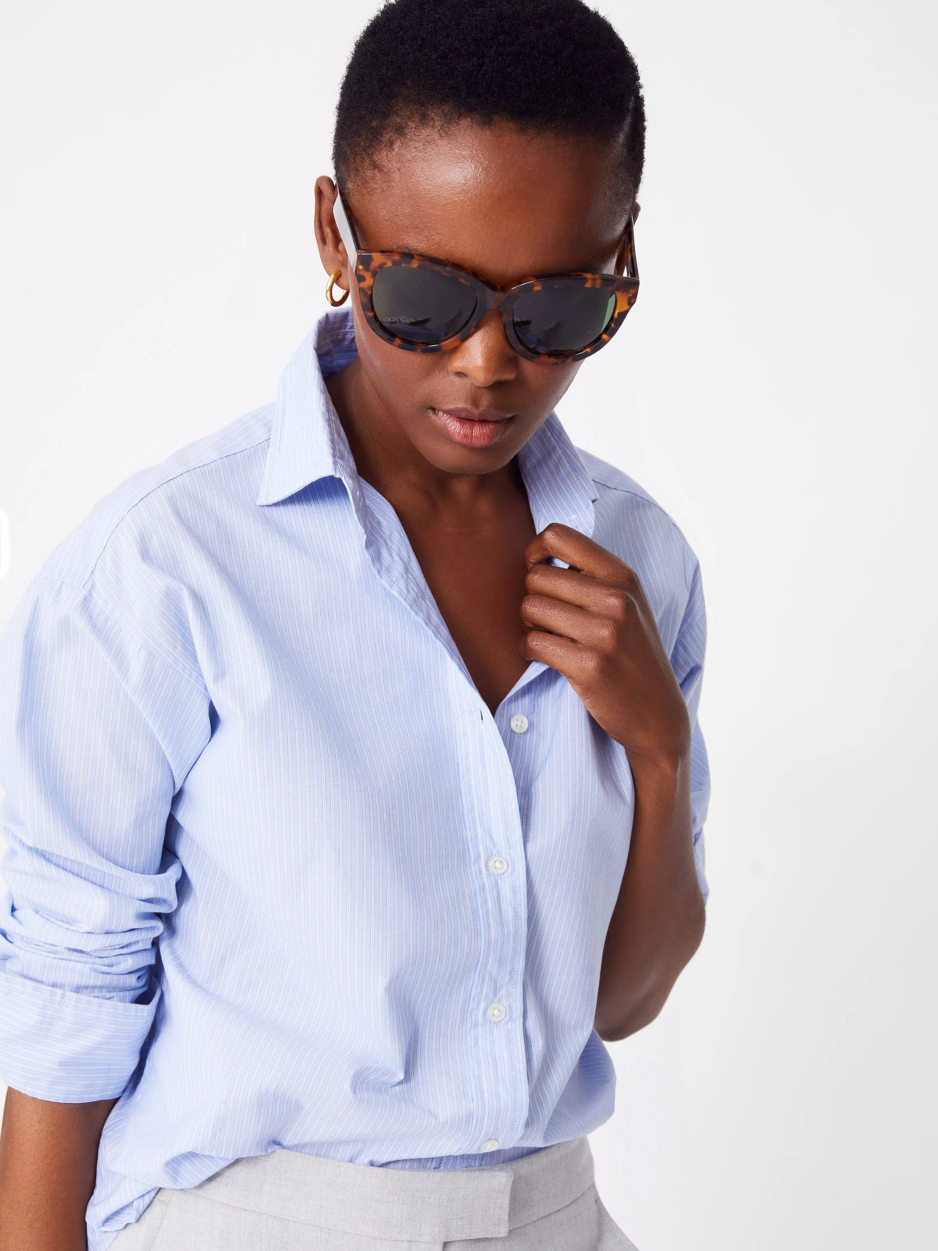 Finn Shirt in Stripe | J.McLaughlin