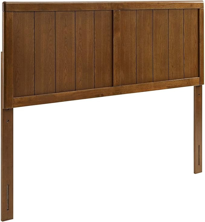 Modway Robbie Wood Full Headboard in Walnut | Amazon (US)
