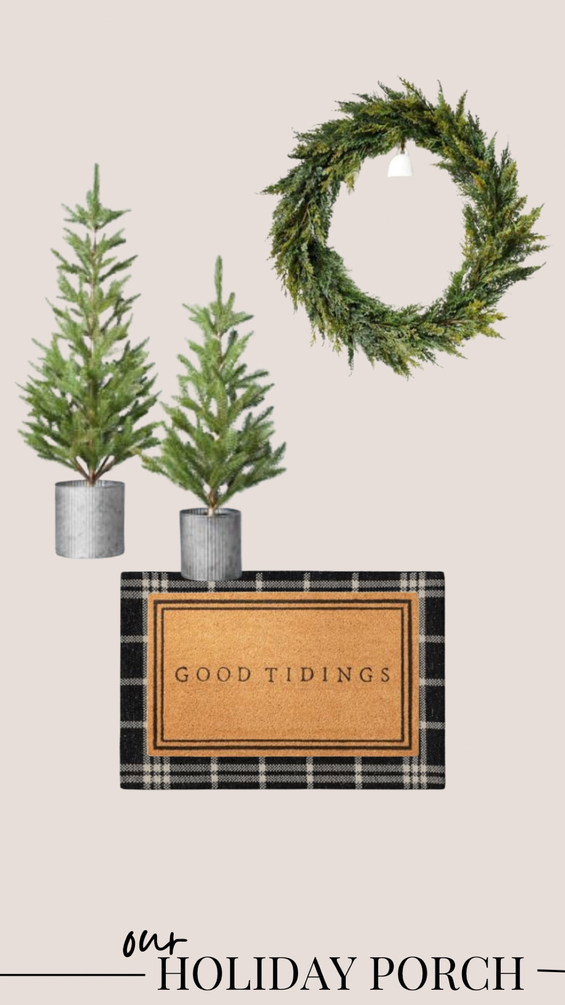 everything I ordered for our porch this holiday season —- simple + classic ! 🎄✨ 

#LTKhome #LTKHoliday #LTKSeasonal