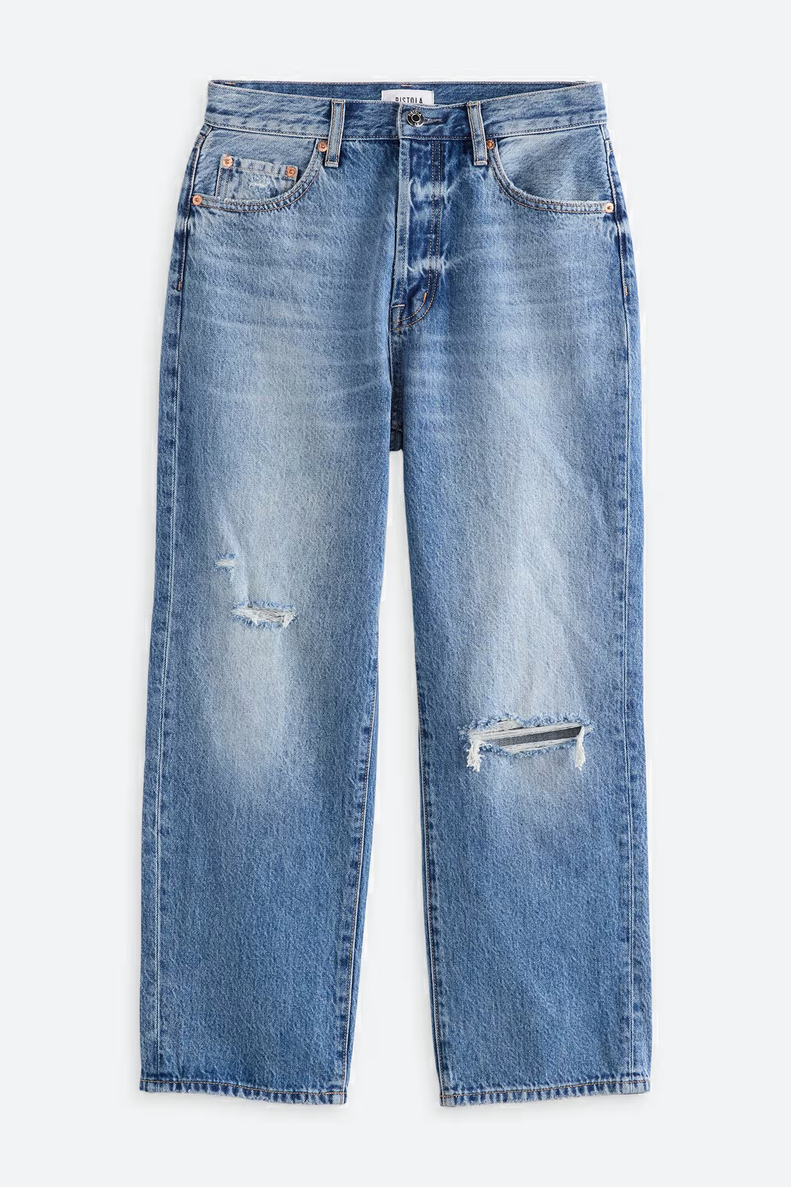 Cassie Crop Super High Rise Straight Jean | Stitch Fix