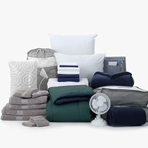 OCM College Dorm Room 27-Piece Varsity Pak | Twin XL | Comforter, Sheets, Pad, Topper, Towels, Organ | Amazon (US)