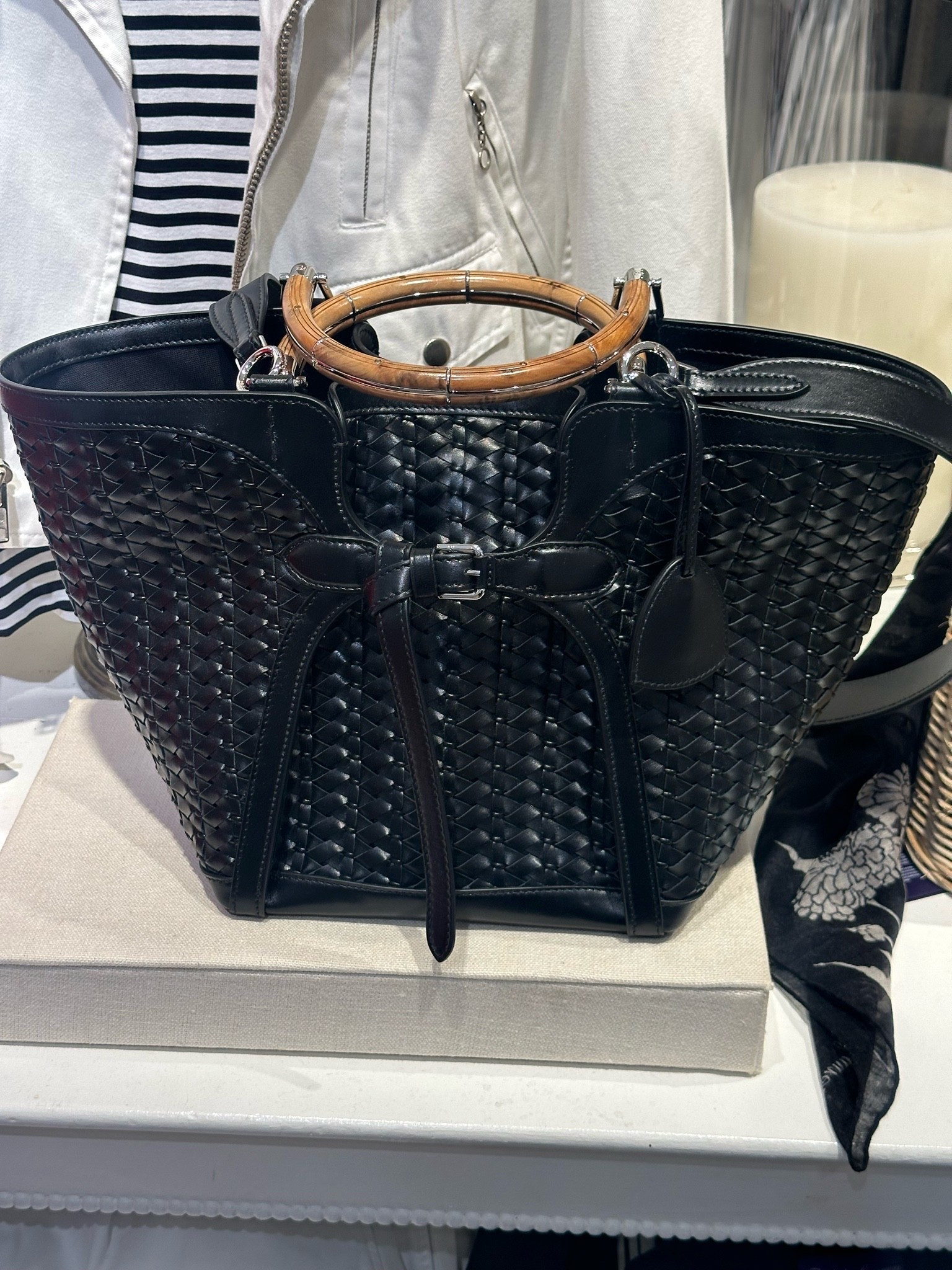 The chicest black summer tote bag, from Ralph Lauren.

#LTKSeasonal