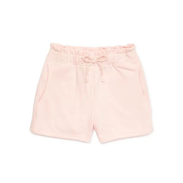 Garanimals Baby and Toddler Girls French Terry Cloth Shorts, Sizes 12M-5T | Walmart (US)
