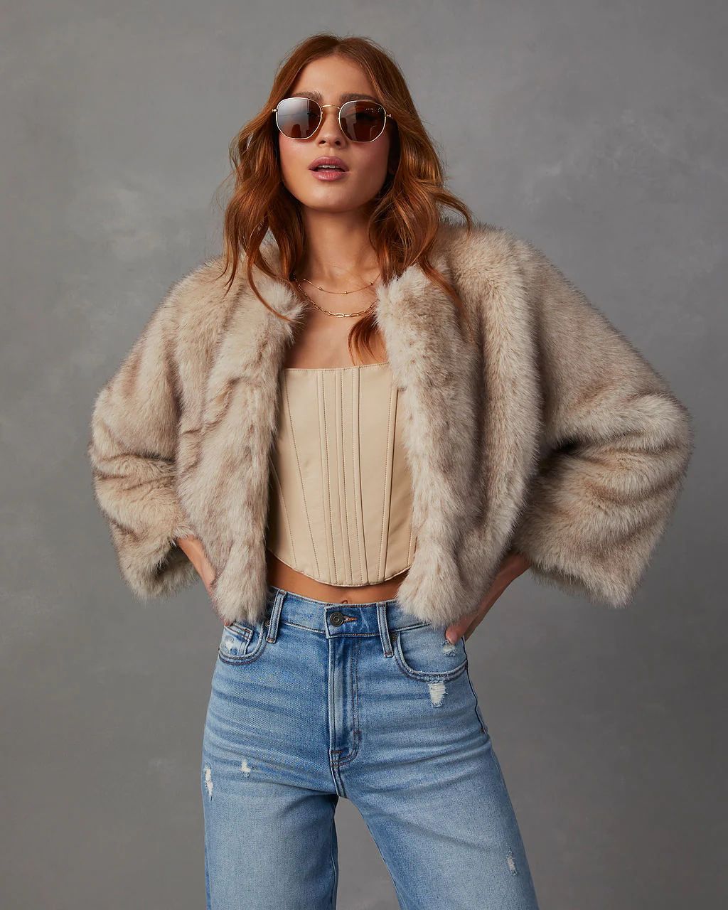 Sonya Premium Faux Fur Jacket | VICI Collection