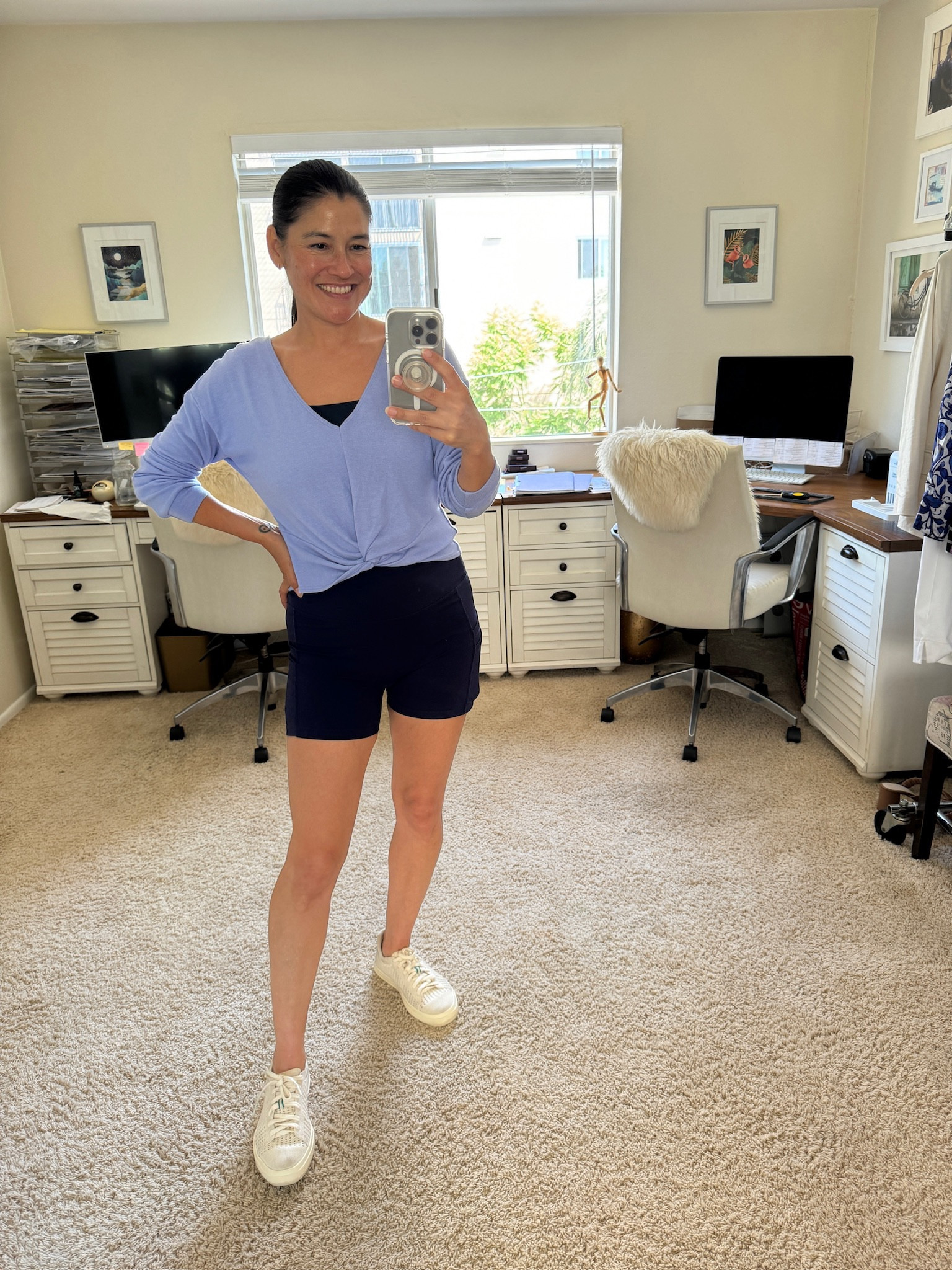 Athleisure Wear Fall Outfit: Beyond Yoga top, Girlfriend Collective sports bra, Baleaf biker shorts

#LTKActive #LTKSeasonal #LTKFindsUnder100
