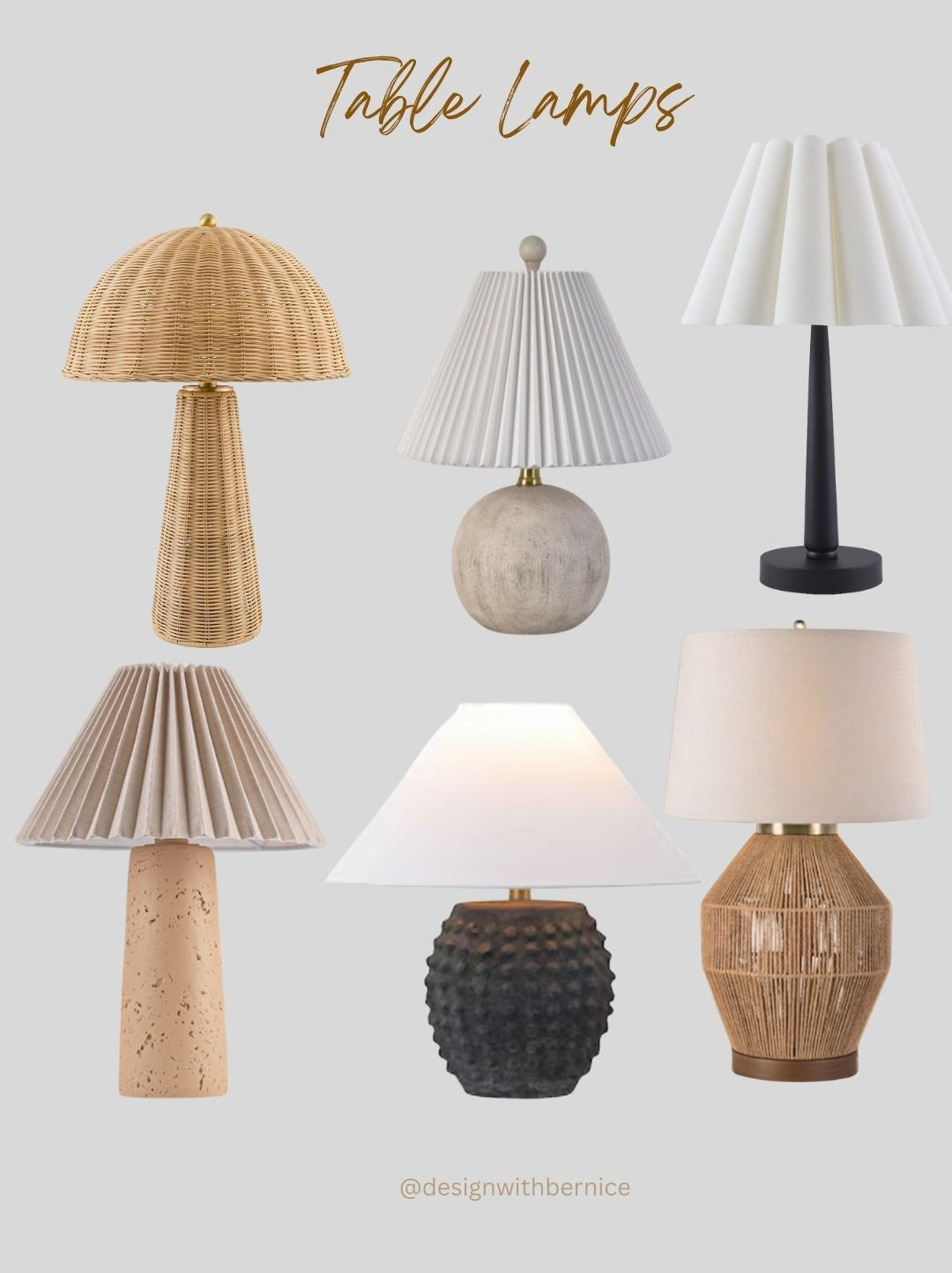Table lamps that look high end all from Lowe’s!


Budget friendly décor, Lowes finds #ad #LowesPartner @loweshomeimprovement @shop.ltk #liketkit #ltkhome #paidlinks


#LTKHome
