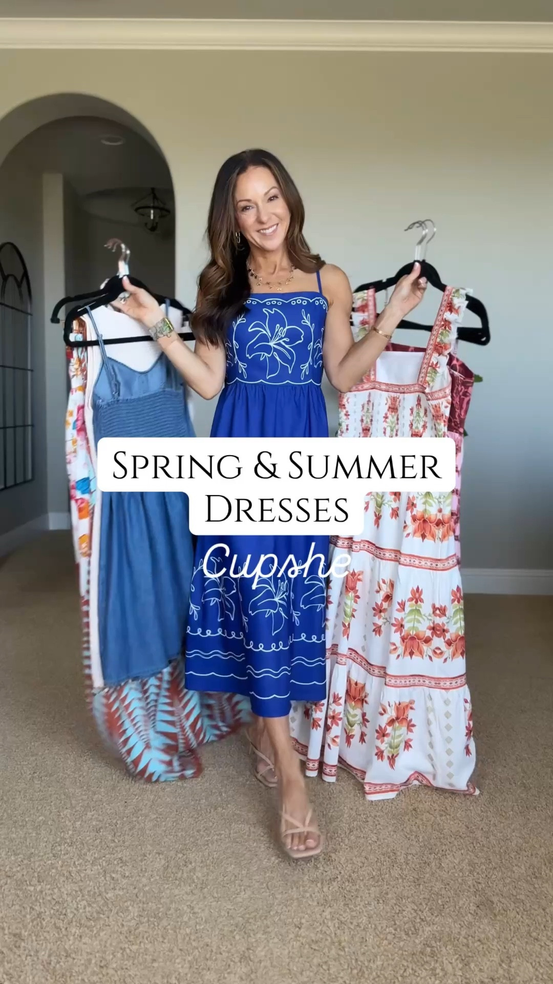 New Arrivals.  Use code Holly for 15% off on orders $70+ or 20% off on 135+.  I am wearing the smallest size in all of these dresses. For ref: I'm 5'1", 107lbs


#LTKOver40 #LTKPetite #LTKSaleAlert