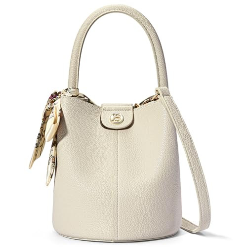 BOSTANTEN Small Crossbody Bags for Women Vegan Leather Mini Bucket Handbag Removable Shoulder Str... | Amazon (US)