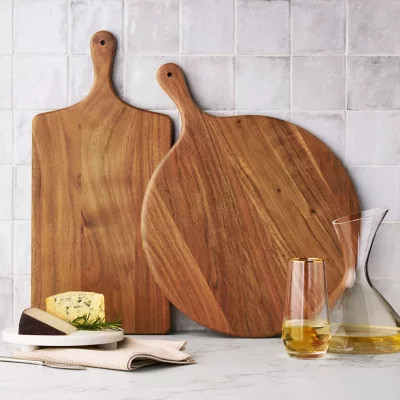 Member's Mark Set of 2 Acacia Wood Charcuterie Boards | Sam's Club