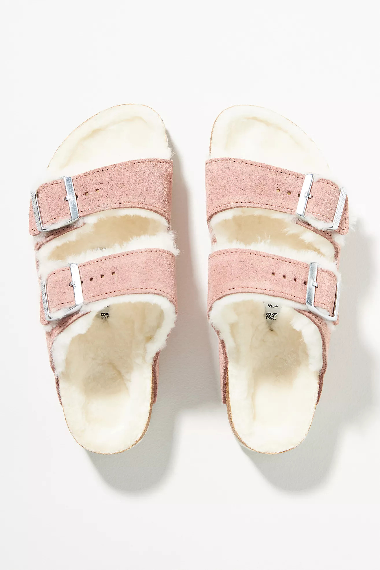 Birkenstock Arizona Shearling-Lined Sandals | Anthropologie (US)