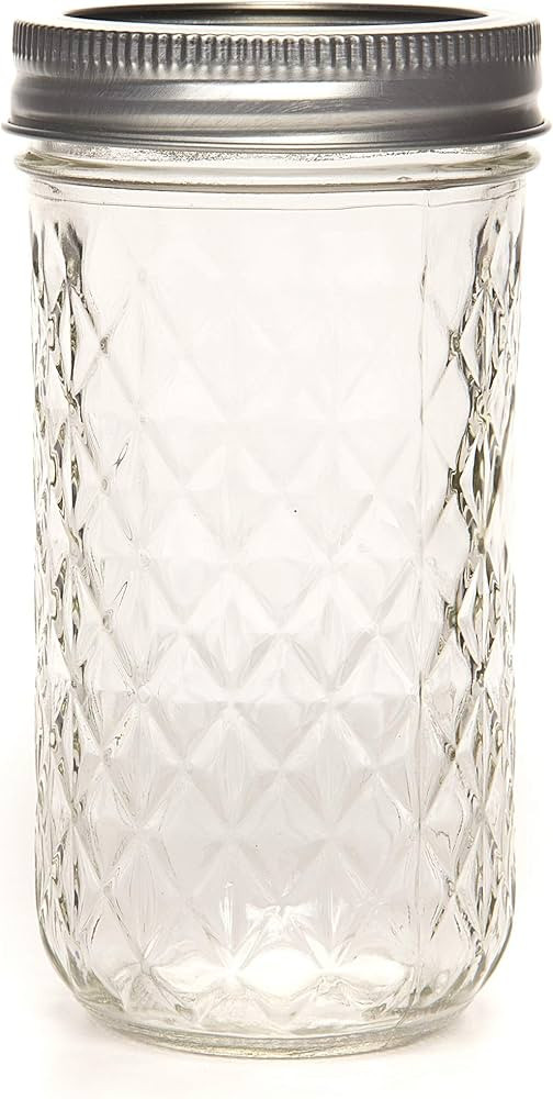 Ball Mason 12oz Quilted Jelly Jars with Lids and Bands, Set of 12 | Amazon (US)