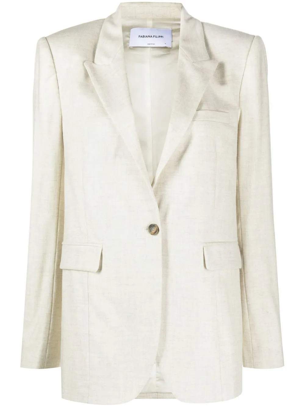 单排扣精裁西装夹克 | Farfetch (CN)