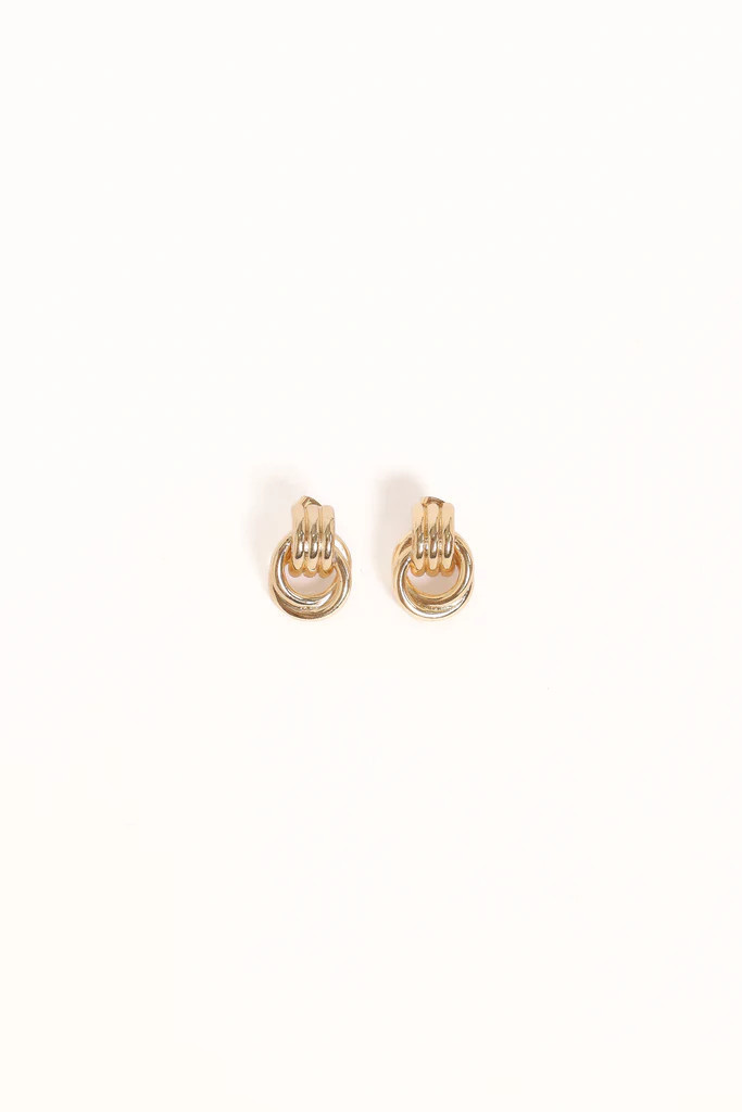 Kinley Earrings - Gold | Petal & Pup (US)