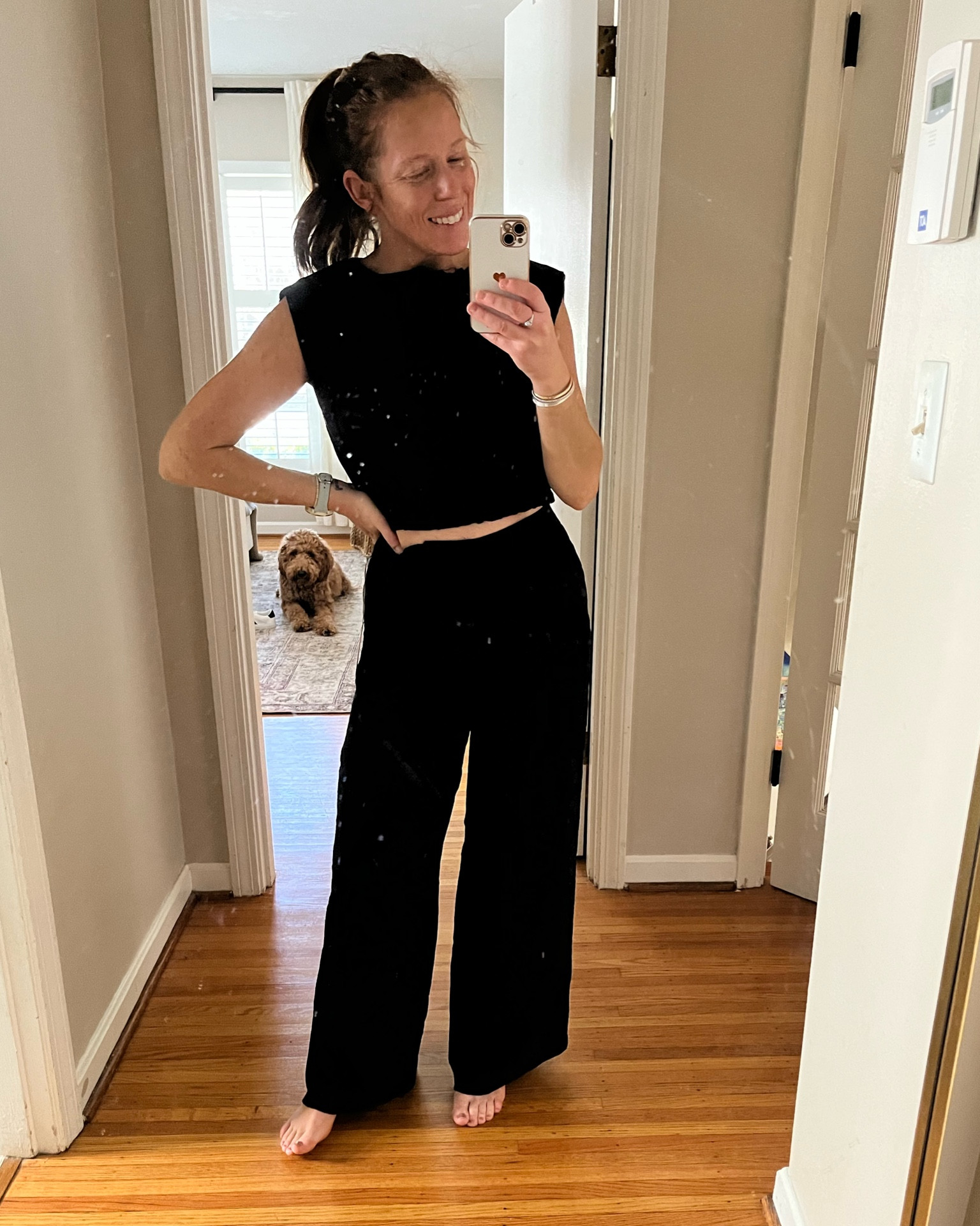 Wearing a S on top and 4 in pants. Love the look. It’s a keeper for traveling


#LTKstyletip #LTKunder100 #LTKSeasonal