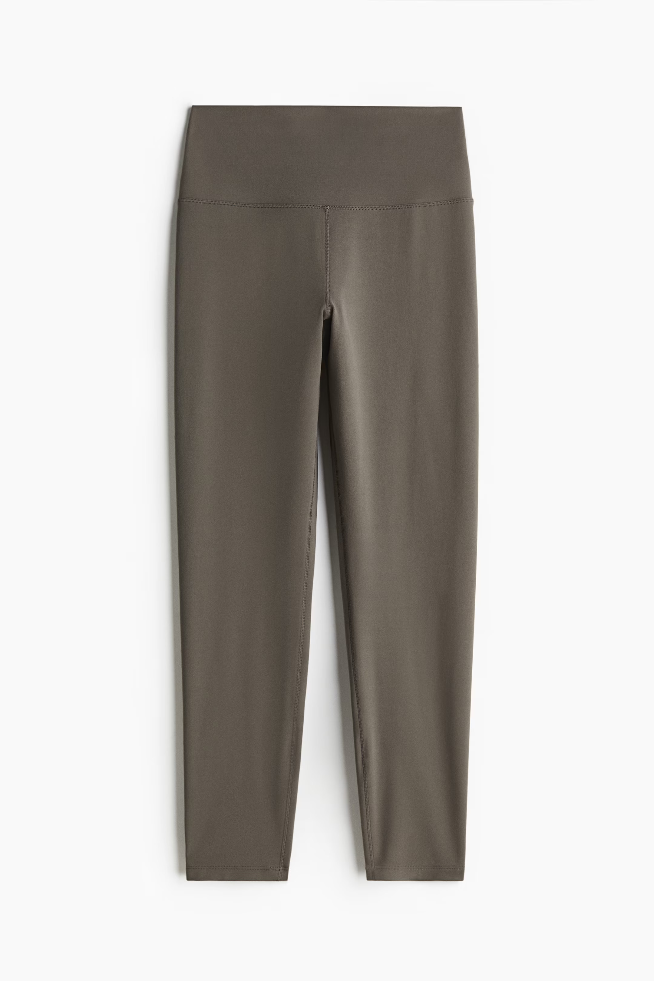 Ankle-length yoga leggings with SoftMove™ Lycra® - Dark grey - Ladies | H&M GB | H&M (UK, MY, IN, SG, PH, TW, HK)