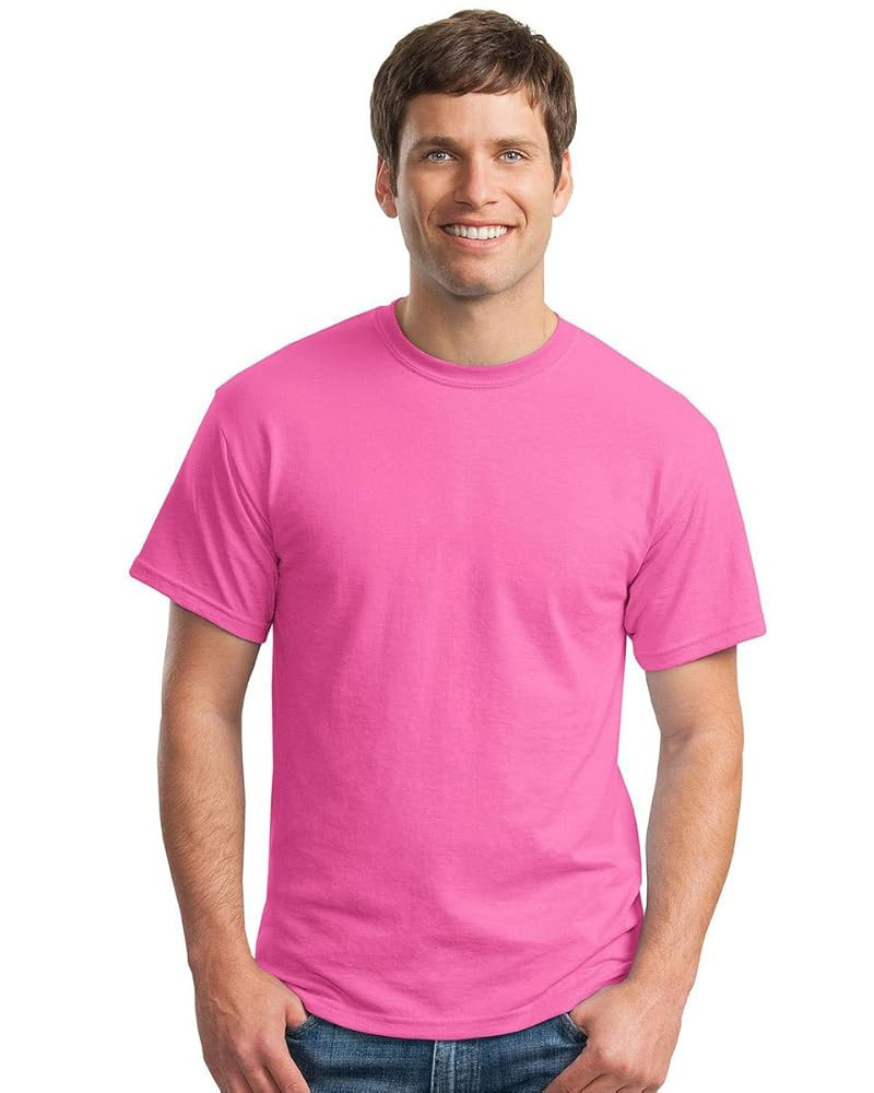 Gildan Large Men's DryBlend Classic T-Shirt | Amazon (US)