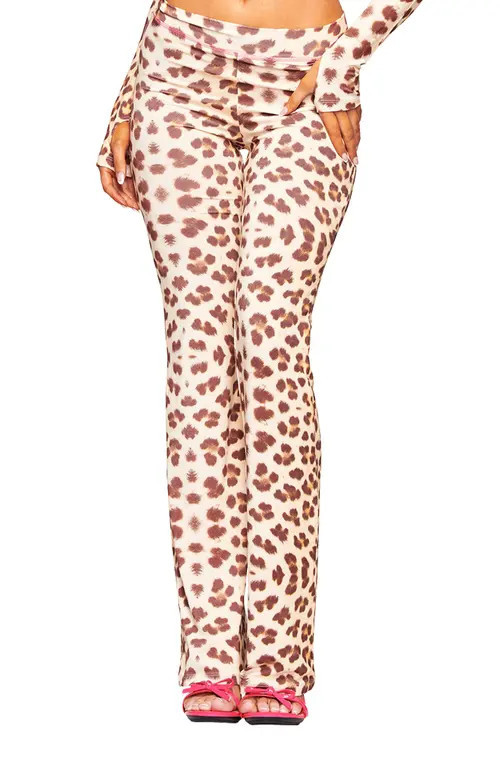I.AM.GIA Blare Track Pants in Leopard at Nordstrom, Size Small | Nordstrom