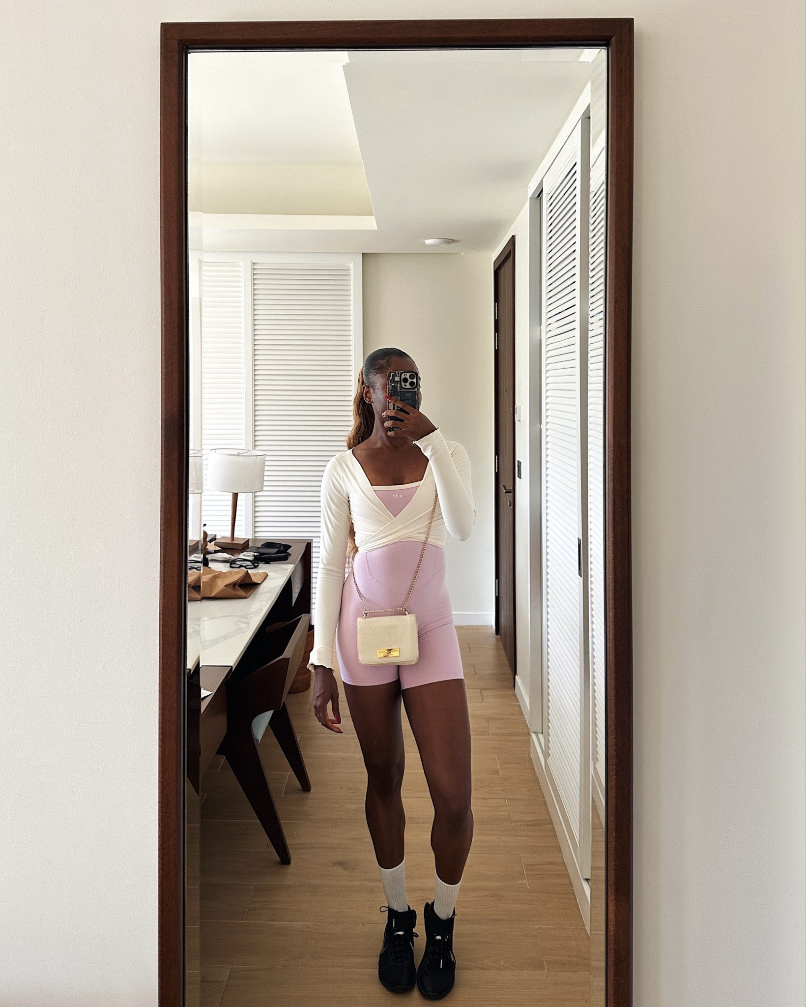 My first workout onesie! I love feeling and looking super cute for the gym 🩷🤍

#LTKSeasonal #LTKTravel #LTKActive