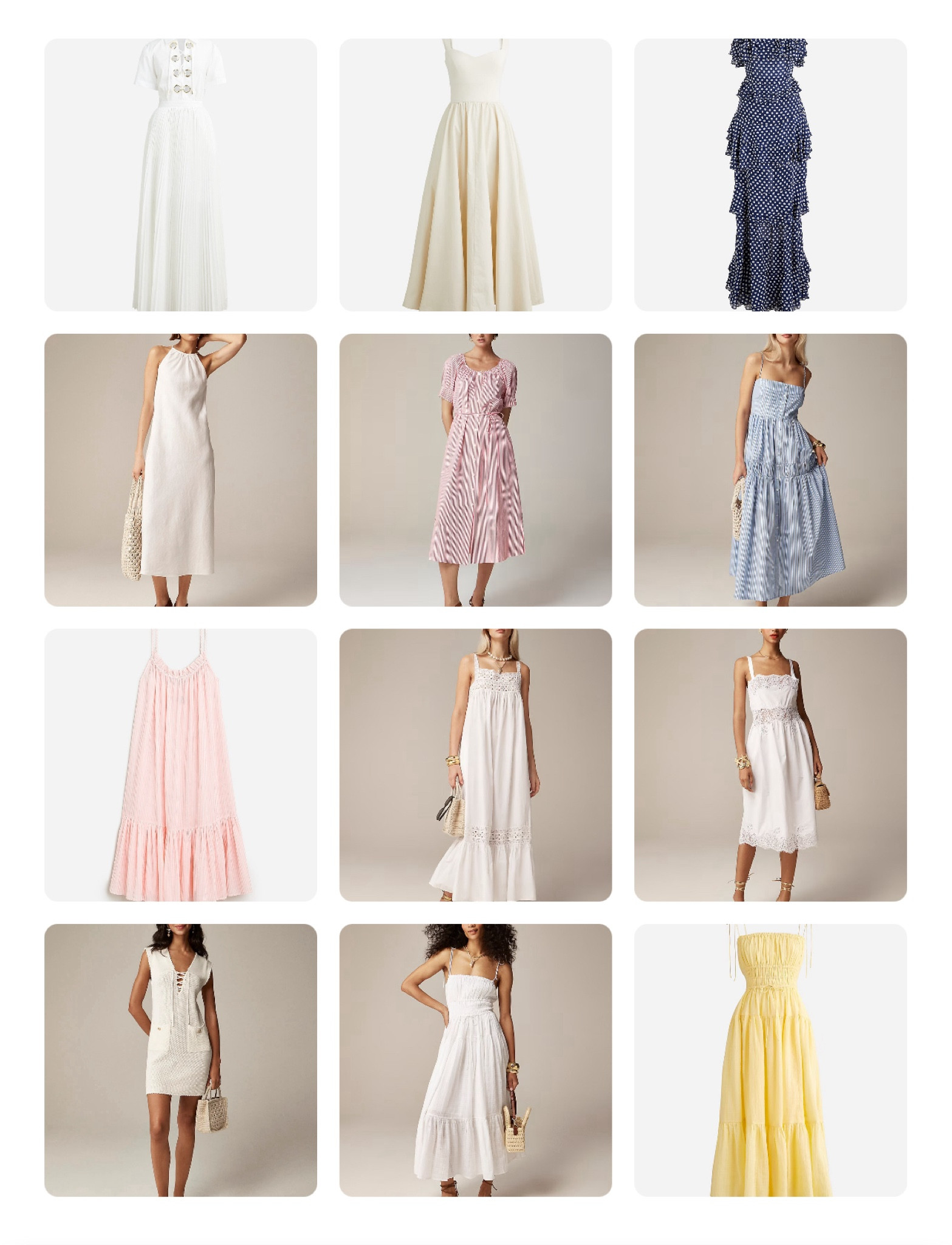 Prettiest J.Crew dresses for summer! 

#LTKStyleTip #LTKOver40 #LTKSaleAlert
