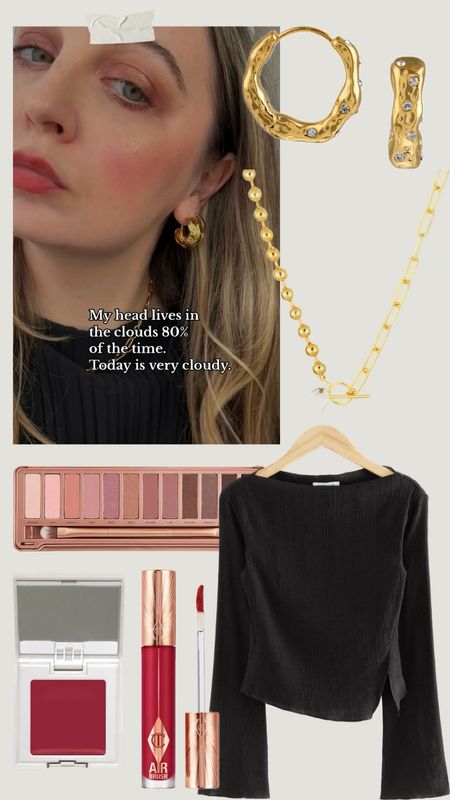 GET THE LOOK | Pinks, reds and golds… my favourite jewellery and makeup combo 🌟💓 Get 15% off on site with Orelia and code OLIST-KHC4 ✨
Refy blusher | Urban decay palette | Eyeshadow ideas | Green eyes makeup | Black plisse top | Gold hoops | Chunky hoop earrings | Orelia link necklace | Ear stacking | grecian molten 

#LTKbeauty #LTKuk #LTKsummer