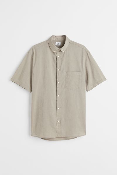 Regular Fit Short-sleeved Shirt | H&M (US + CA)