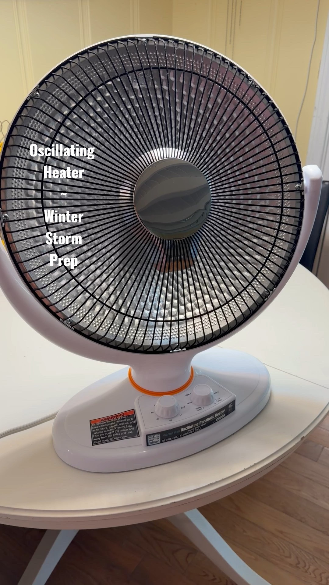 Oscillating Heater is a must have for frigid winter temps 🥶 and winter storms.❄️ 

#LTKOver40 #LTKSeasonal #LTKHome