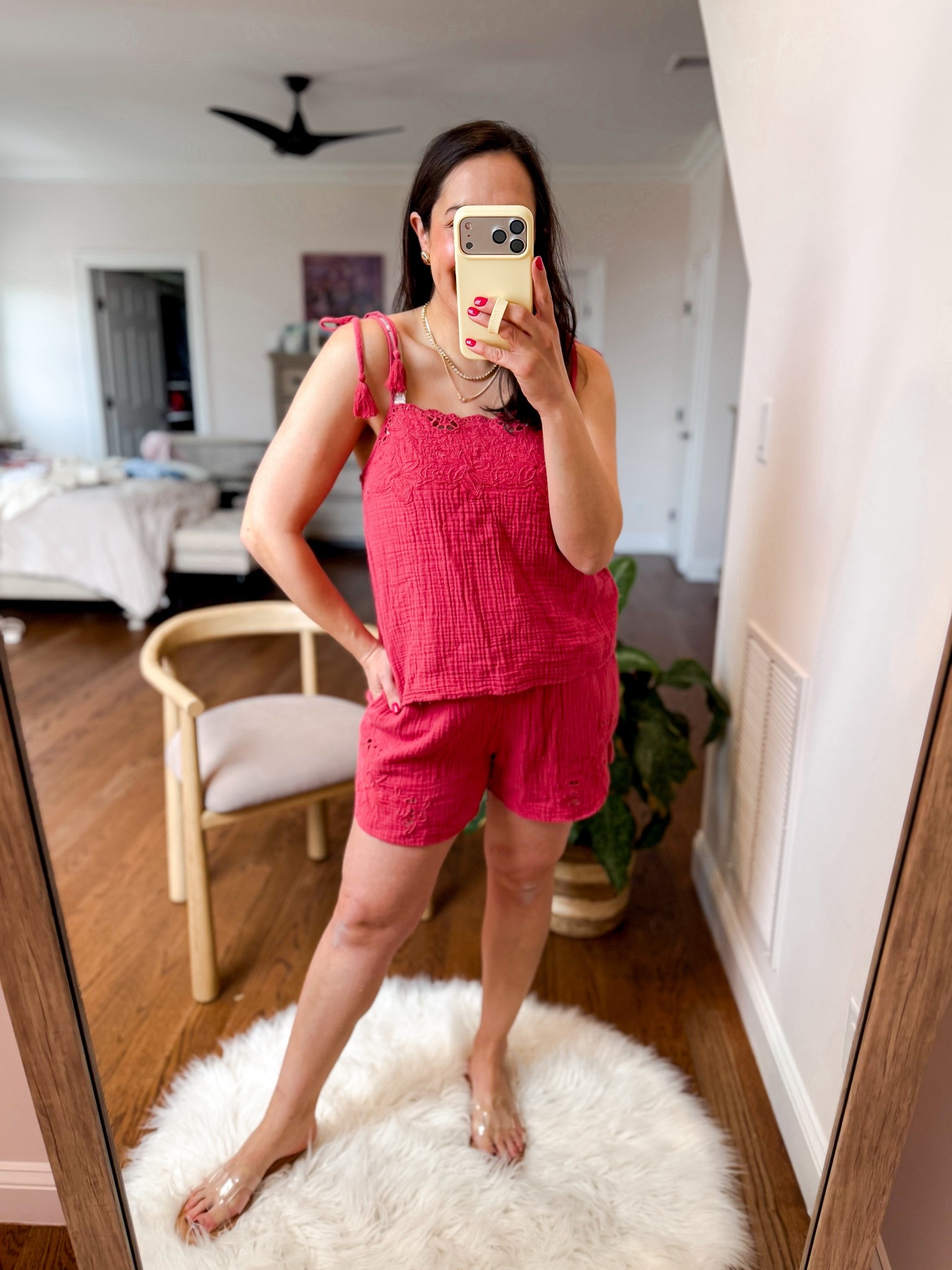 Target Sunday try on
Top: medium
Shorts: medium 

#LTKSaleAlert #LTKSeasonal