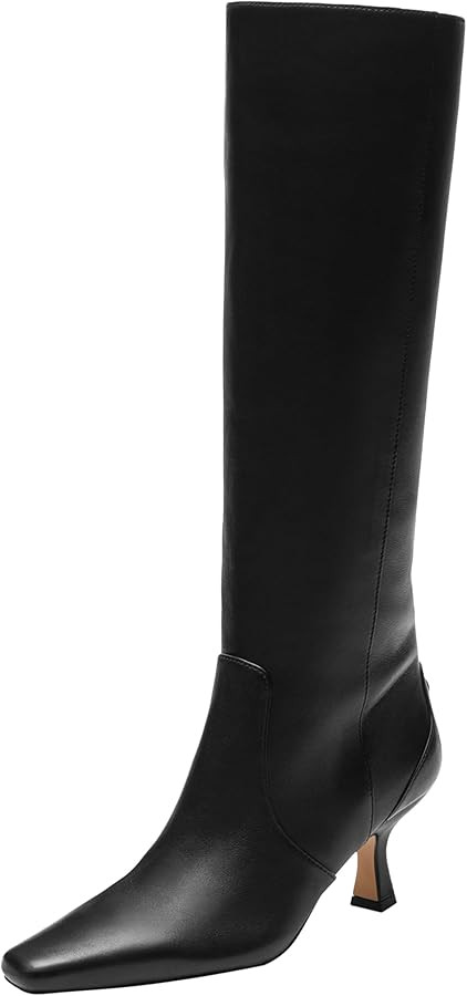 COACH womens Sculpted C Kitten Heel Boot | Amazon (US)