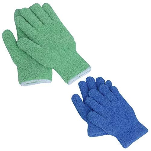 EvridWear Microfiber Dust Cleaning Gloves for House Cleaning, Perfect to Clean Mirrors, Lamps and... | Walmart (US)