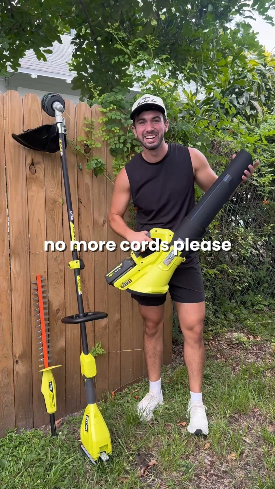 Yard work but make it cordless ⚡️ These 3 @HomeDepot RYOBI tools (hedge trimmer, string trimmer + blower) make quick grab-and-go yard maintenance actually enjoyable. No cords. No hassle. Just power + portability that gets the job done.
Want shopping links for all 3? 👀 Comment TOOLS and I’ll DM you everything so you can grab them too! 🛠️
@Shop.LTK @HomeDepot #TheHomeDepotPartner #TheHomeDepot #liketkit