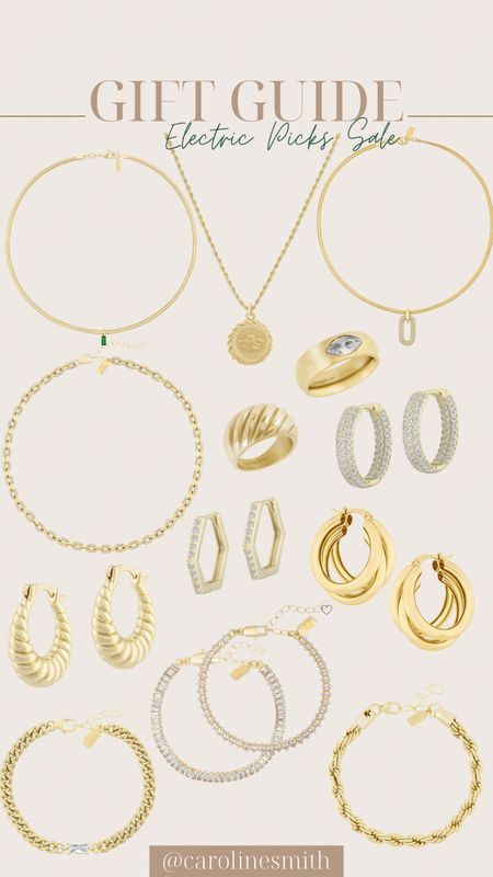 Electric Picks 30% off

Gift idea, gifts for her, gold jewelry, tennis bracelet, gold, sale alert


#LTKGiftGuide #LTKunder100 #LTKHoliday