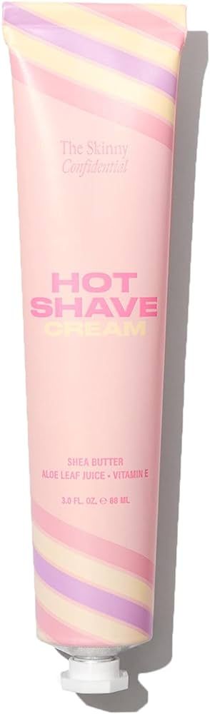 THE SKINNY CONFIDENTIAL HOT SHAVE CREAM, Women’s Facial Shaving Cream for Dermaplanning & Shavi... | Amazon (US)