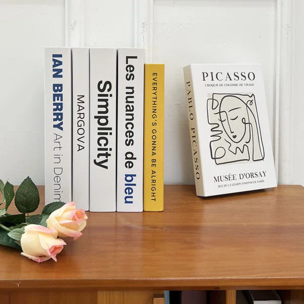 Zareth Books And Media Decorative Book | Wayfair North America