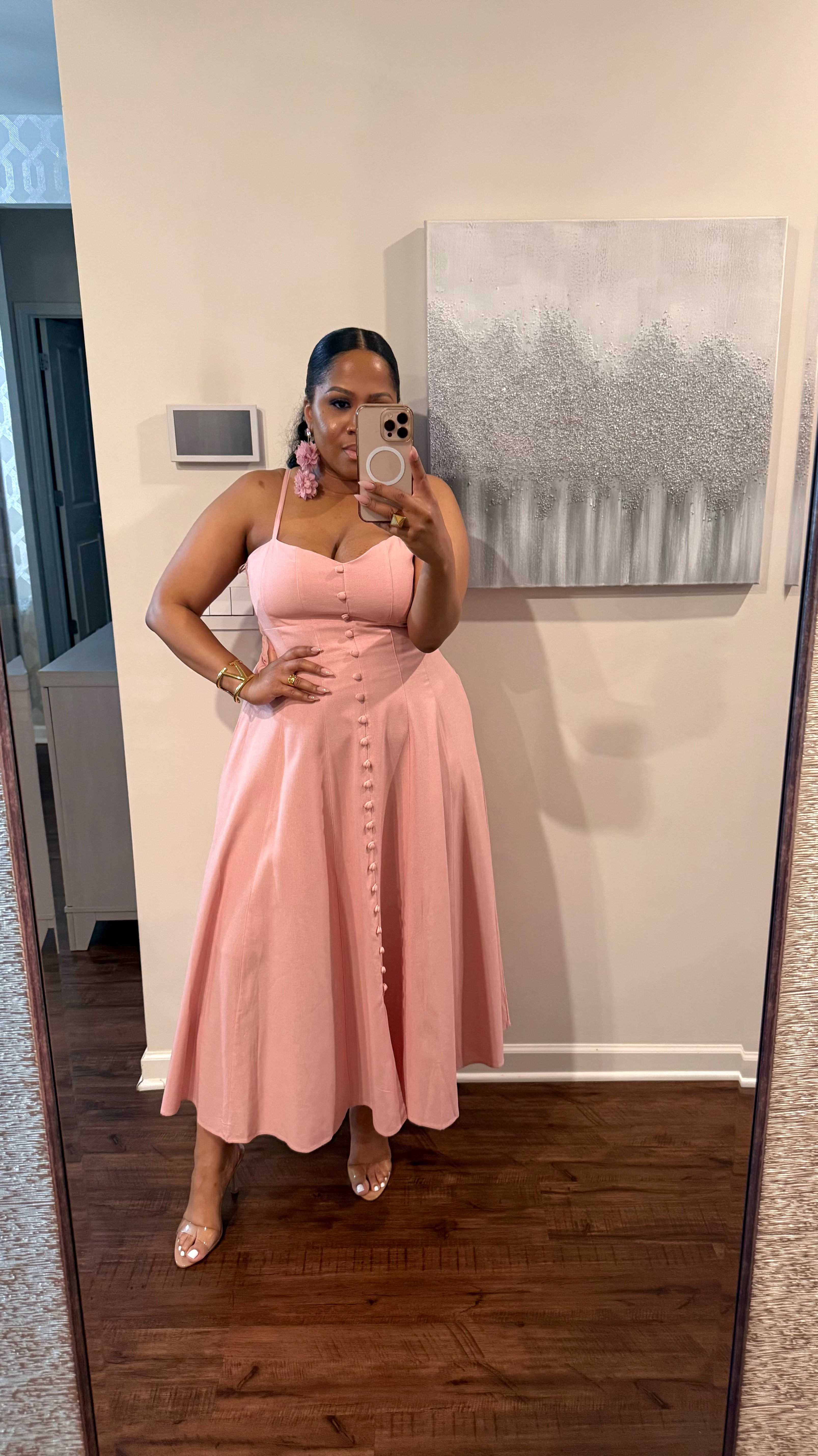 
Spring Dress Alert! 🌸 Found this gorgeous piece @Marshalls perfect for brunch, Easter, or Mother’s Day, and yes, it has pockets 🙌🏾. It’s a great fit for curvy girls! Wearing a size 16 

Also check my spring style collection for more inspo.  
#springstyle #curvyfashion  #styleinspo #grwm #spring #ltkspringsale 

#LTKOver40 #LTKSpringSale #LTKStyleTip