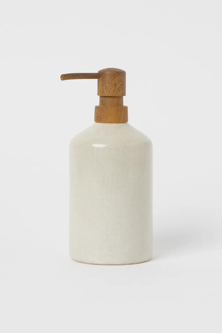 Stoneware Soap Dispenser | H&M (US + CA)