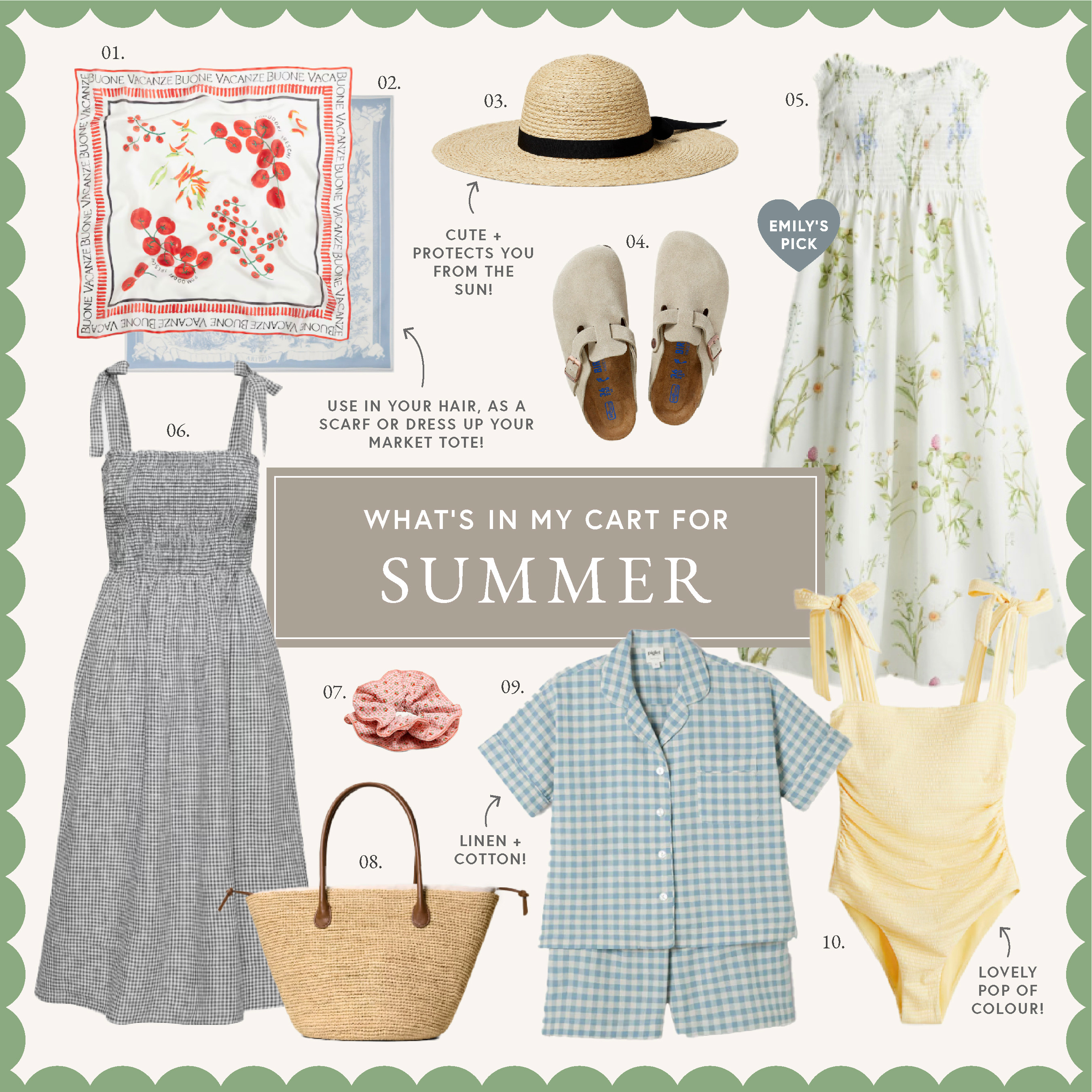 what's in my cart for summer 2025! 🌞 

 #LTKsummer #LTKstyletip #LTKdresses