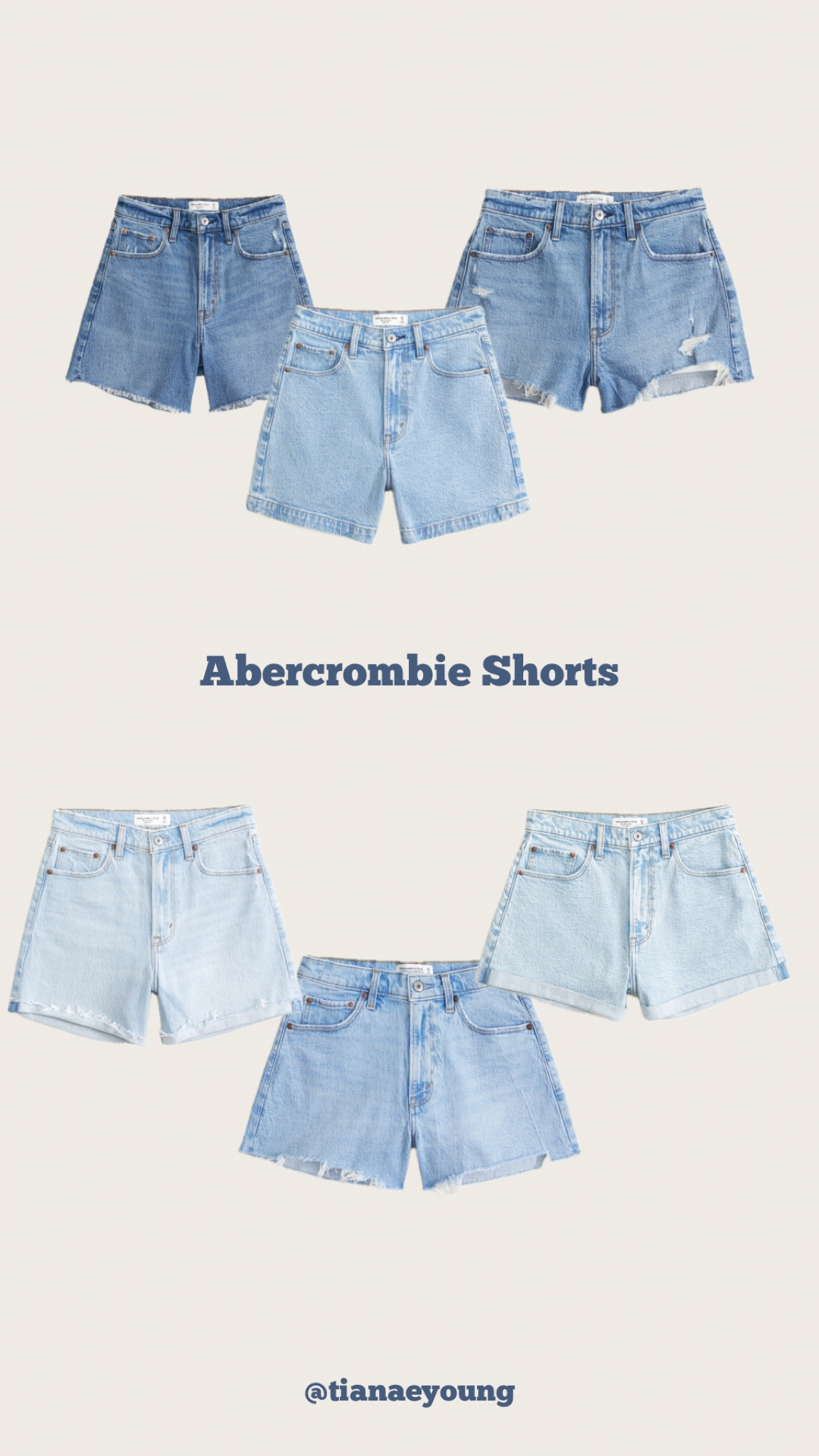 Abercrombie denim shorts | shorts for summer