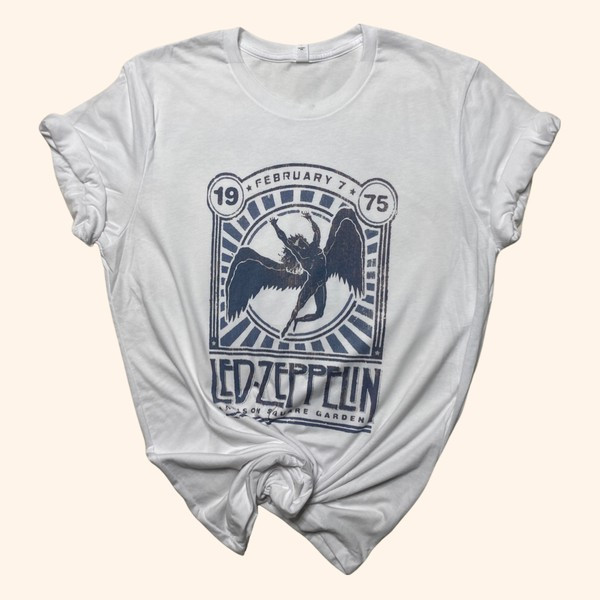 LZ Blues Graphic T-shirt ( Vintage Feel ) Band Tee | Sassy Queen