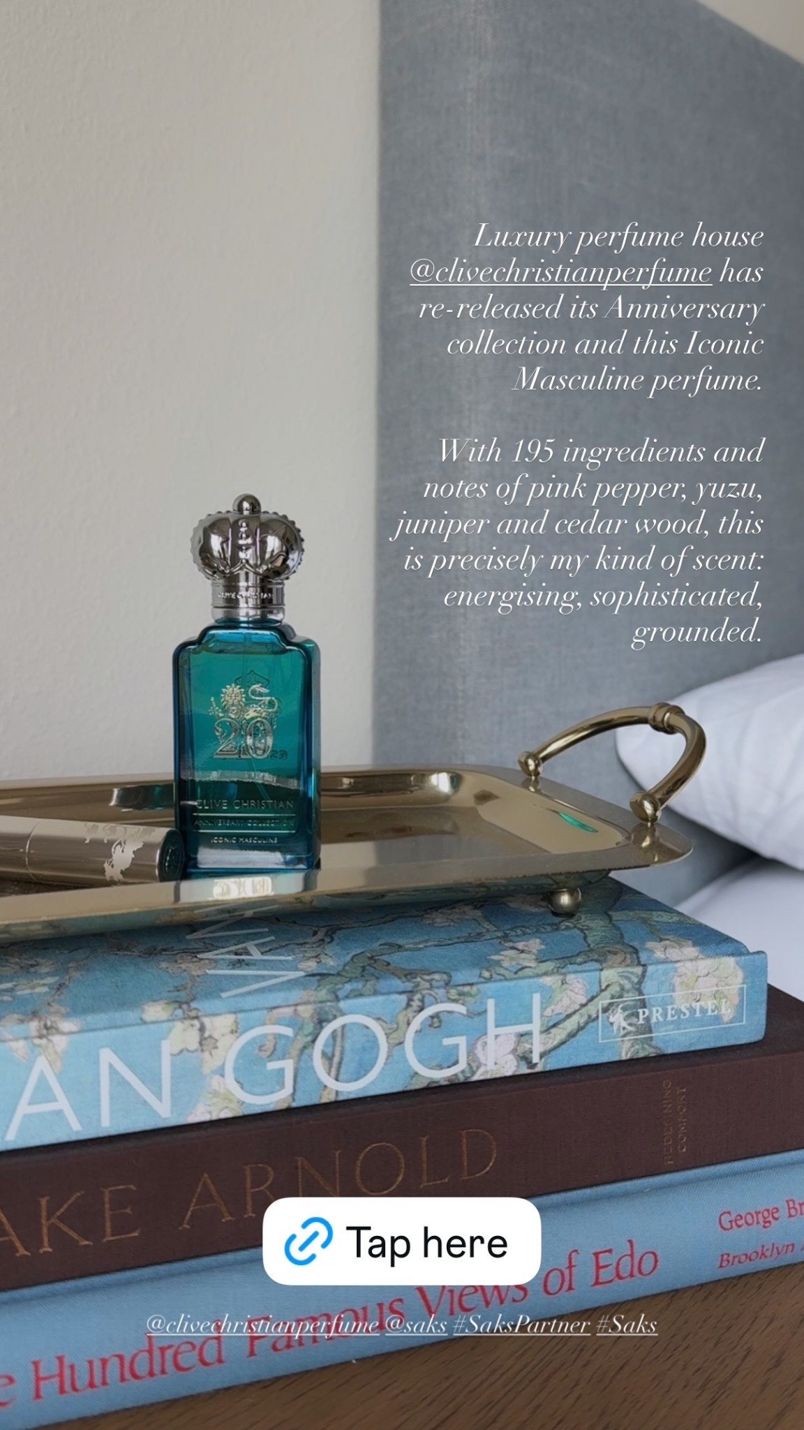 The final step in dressing is adding an elegant fragrance. 

#fallfragrance
#christmasgift
#holidaygifts
#classicstyle
#womensfragrance
@clivechristianperfume @saks #SaksPartner #Saks



#LTKselfcare #LTKmorningroutine #LTKGiftGuide